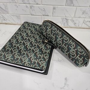 COACH Notebook and Pencil Pouch